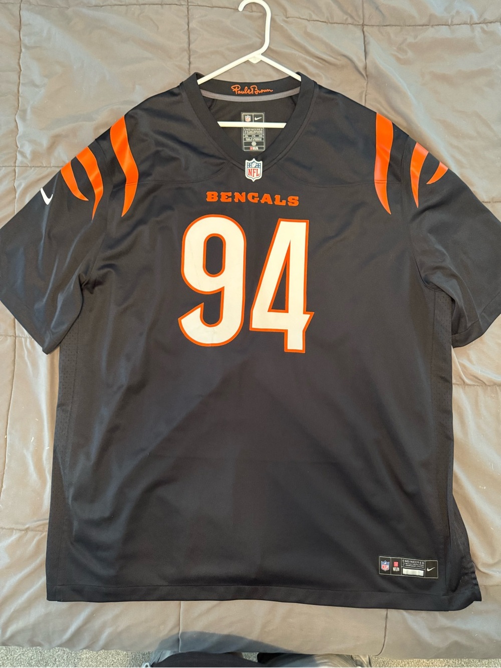 Sam Hubbard Cinti Bengals jersey